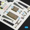 KELIK K72019 A-4E SKYHAWK INTERIOR 3D DECALS FOR FUJIMI/HOBBY 2000 KIT 1/72
